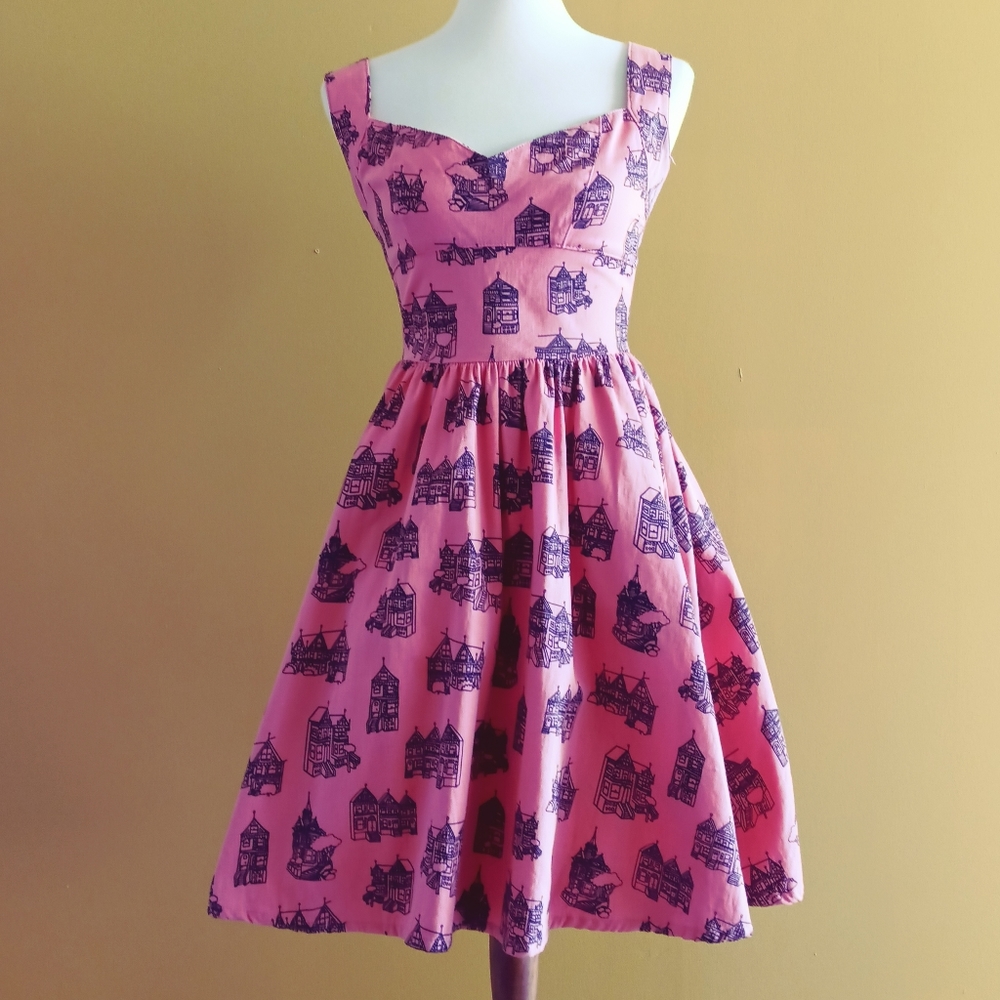 A- line dress sz S by Nooworks